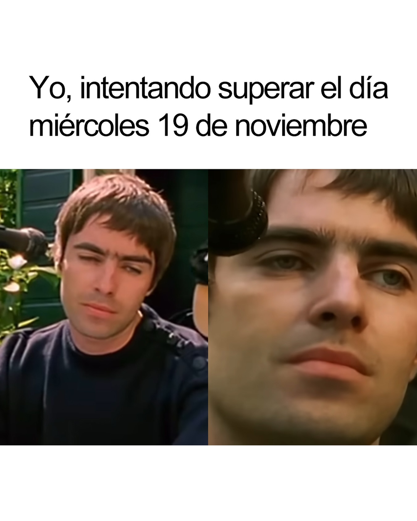 A una semana, así me siento 🤧

¿Alguien más con depresi0n post concierto 🥹? 

#Oasis