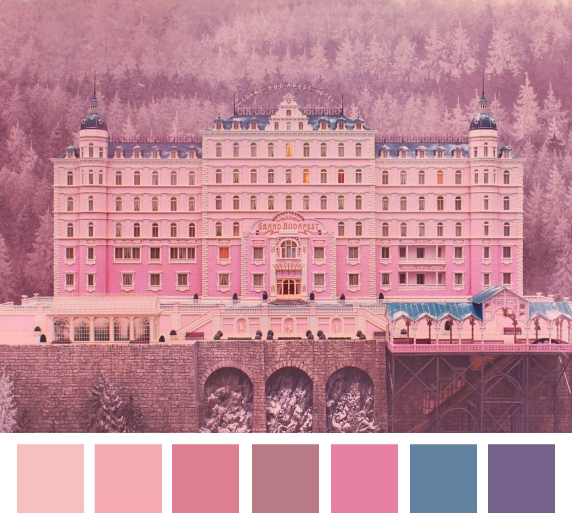 the grand budapest hotel color